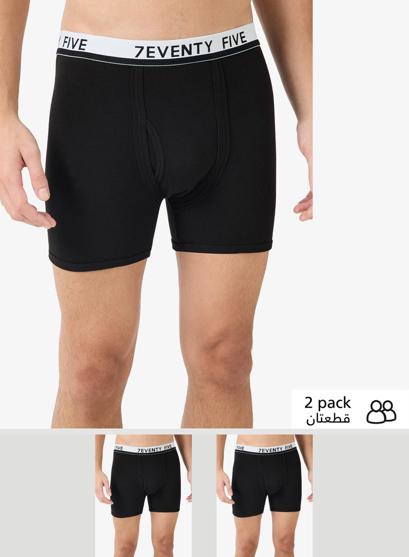 Seventy Five Basics Pack of 2 Boxer Briefs - Image 1